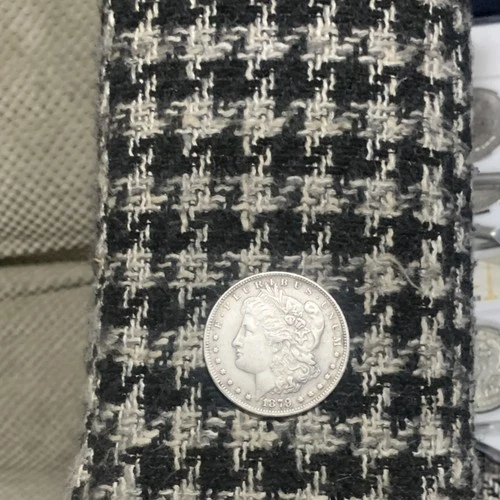 1879 Morgan Silver Dollar Circulated $1 Coin .900 Fine Silver Business Strike