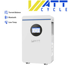 Wattcycle 5KWh 48V 100Ah LiFePO4 Lithium Batterie Solar Stromspeicher …