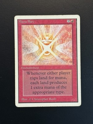 MTG - Mana Flare - Unlimited 2nd Edition - 1x HP (Magic: The Gathering)