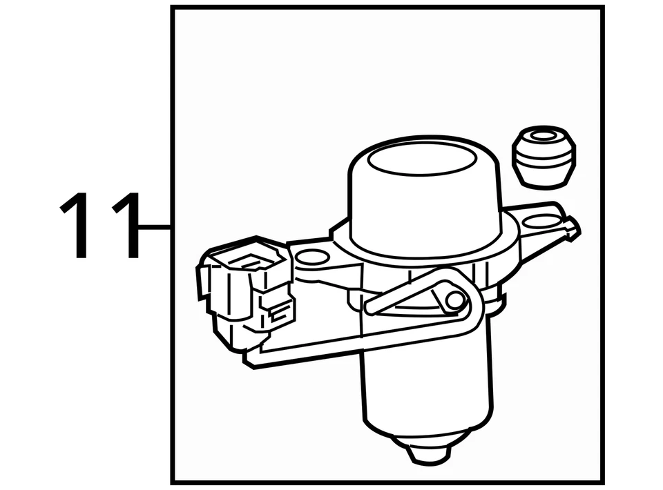 Bomba de vacío refuerzo de freno auxiliar compatible con 10-15 CAMARO 1891341 Foto 4 de 4