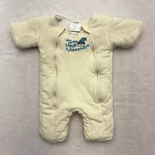Baby Merlin's Magic Sleepsuit Size Small 3-6 Months 12-18 LBS Ivory