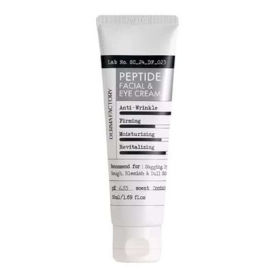 DERMA FACTORY Peptide Facial & Eye Cream - 50ml (L)  K-beauty