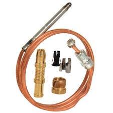ROBERTSHAW 1980-018 Thermocouple, 18 in Cable, 25 to 30mV 12Z425