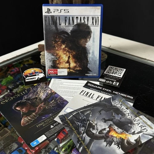 Final Fantasy XVI Sony Playstation 5 PS5 Game Mint Condition Free Postage