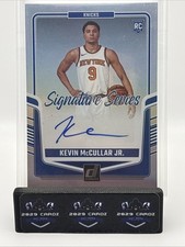 2024-25 Panini Donruss - Signature Series Kevin McCullar Jr. #SS-KMJ (AU, RC)