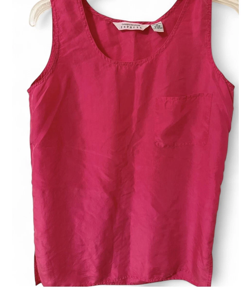 Express Silk Tank Tops for Women for sale | eBay