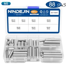 Dowel Pin Assortment Kit M2 M2.5 M3 M4 M5 M6 Stainless Steel Dowel Pin Shelf Sup