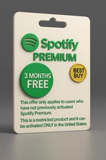 S p o t f y  3 Months Free | Trial Code USA | Instant Delivery