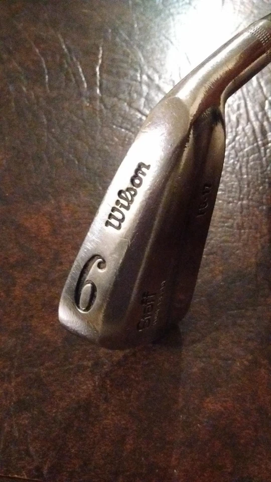 Wilson STAFF Tour Blade FG-17 # 6 Iron / Stiff Flex Steel Shaft - 37 1/4" - Image 3 of 4