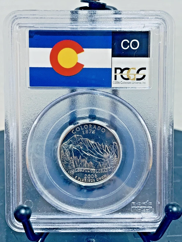 2006-D Washington Quarter Colorado PCGS MS67 Mint State 67 #08855551 - Image 2 of 2