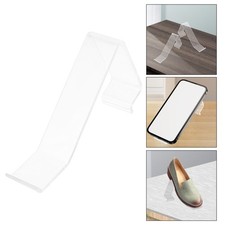 10 Pcs Shoe Display Shelf Transparent Holder Clear Sneaker Stand
