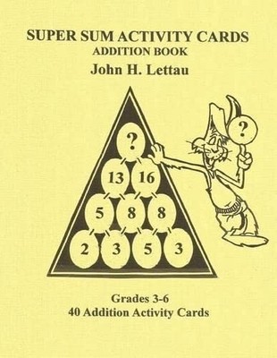 Super Sum Activity Cards -  NEW John Lettau 2013