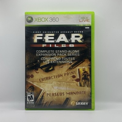 F.E.A.R. Files (Microsoft Xbox 360, 2007) *Complete & Tested*