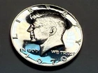 1970-S 40% silver gem PROOF Kennedy half dollar. Exact coin shown. #17