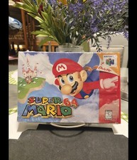 Super Mario 64 (Nintendo 64) N64 CIB complete video game beautiful condition VG+