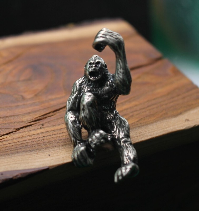Gorilla Lanyard Bead / Paracord / Knife Accessory