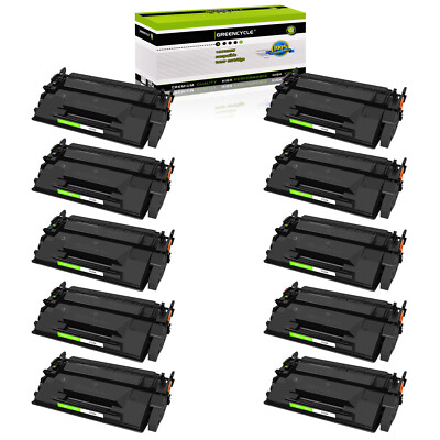 10PK For HP Laserjet M402dw MFP M426fdn High Yield CF226X 26X BK Toner Cartridge