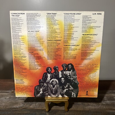 Bob Marley & The Wailers Uprising Vinyl LP 1980 First Pressing EX