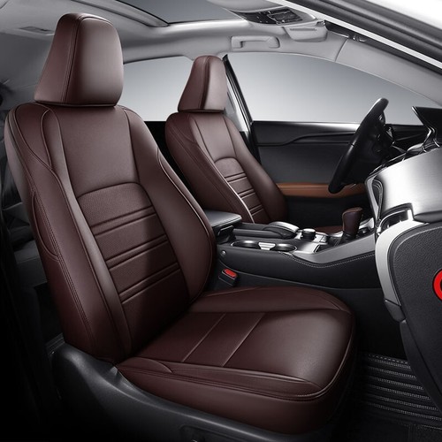 FOR 2016-2024 MAZDA CX-3 MOTOPTES CUSTOM CAR SEAT COVER FULL SET DURABLE LEATHER - Picture 5 of 34
