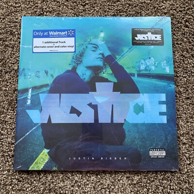 NEW Justin Bieber Justice Gold Vinyl Exclusive | eBay
