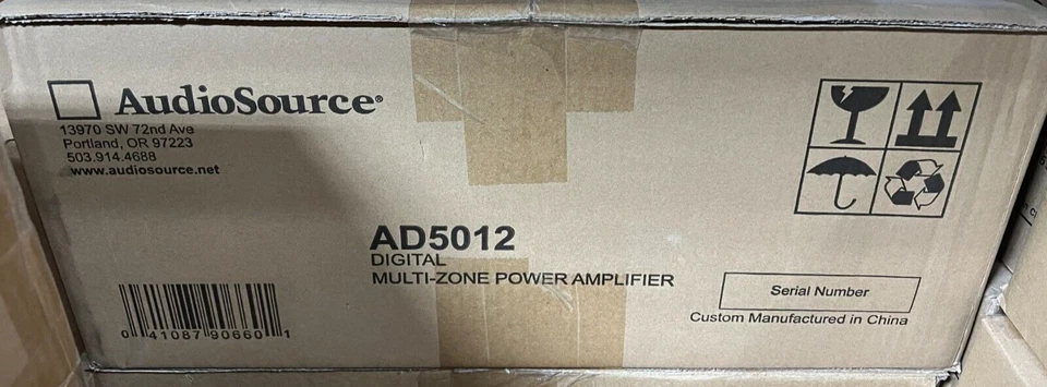 AudioSource AD5012 Digital Multi- Zone Power Amplifier - Image 3 of 3