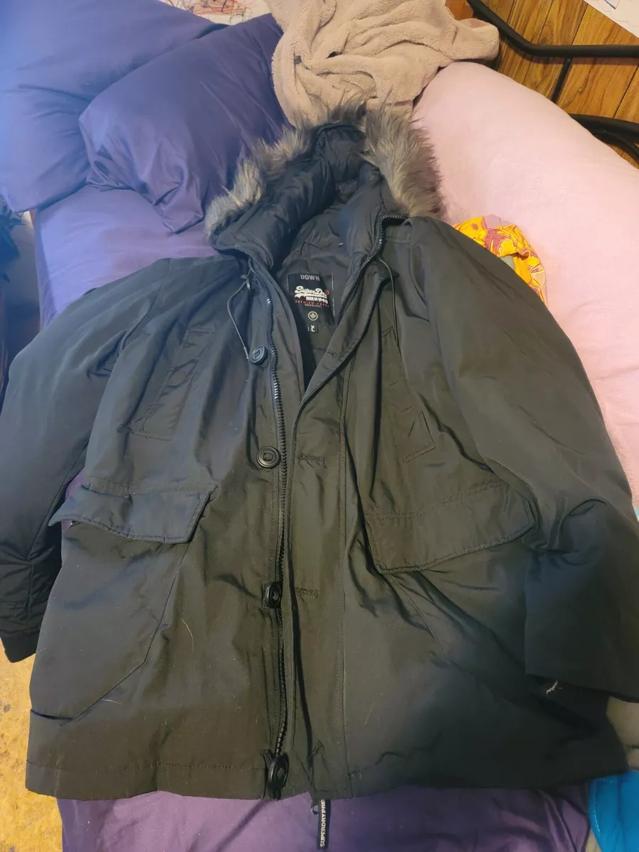 Rookie military parka jacket cheap superdry