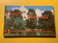 Conozca a Colombia Ediciones Movifoto Vintage Postcard Album 
