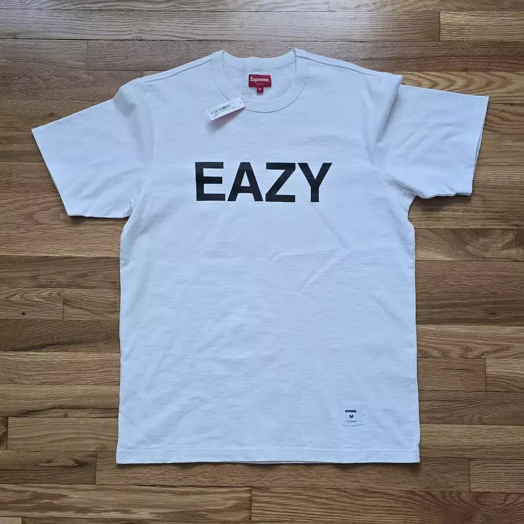 T shirt haut SS20 Supreme Eazy S/S taille M streetwear boîte logo B1