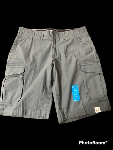 Sonoma Mens Blue Button Slash Pocket 