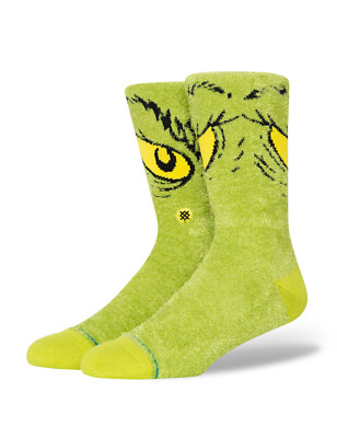 Stance The Grinch Da Dagrinch Crew Socken grün