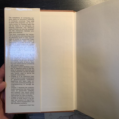 The Complexity of Computing by John E. Savage 1976 1st Ed/1st Print w/ DJ nice! - Picture 4 of 12
