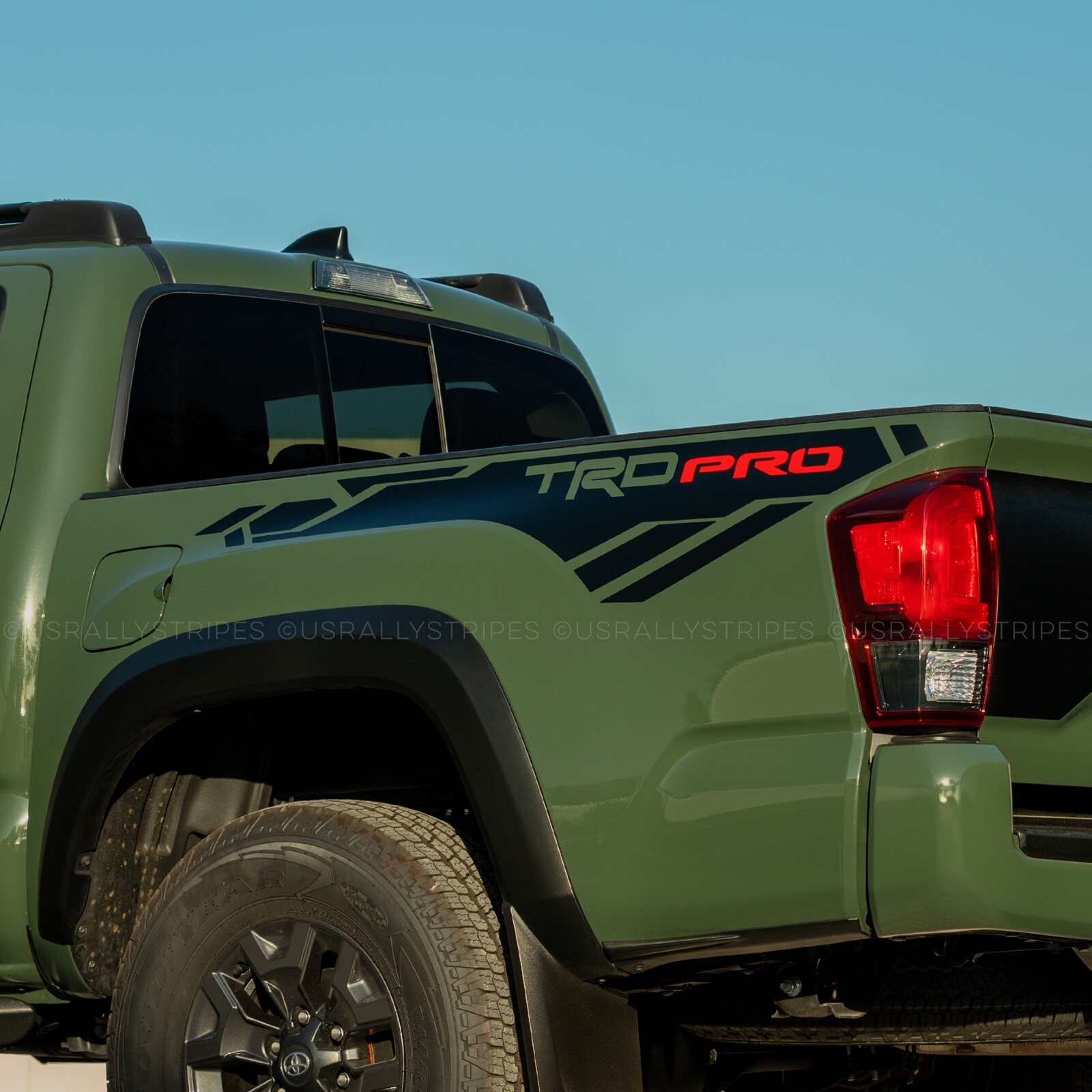 NEW!!! TRD PRO!!! Side Rocker Panel Vinyl Decal fits Toyota 2016