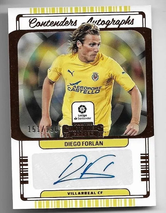 Diego Forlan trading card
