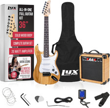 Lyxpro 36 Inch Electric Guitar And Kit For Kids With 3/4 Size Beginner’s Guita
