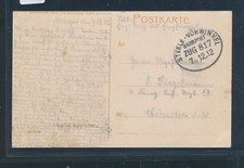 105283)  Bahnpost Ovalstempel Steele - Vohwinkel ZUG 817, AK Schlss H. 1912