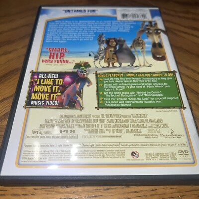 Madagascar (DVD, 2005) WORLD SHIP AVAIL 678149456622| eBay