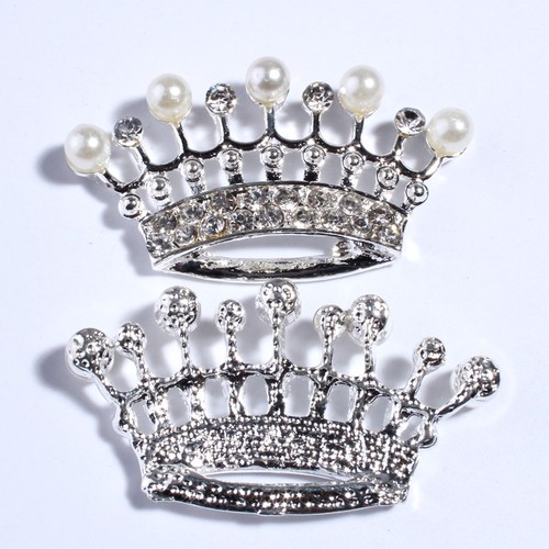 50PCS Crystal Rhinestone Buttons With Ivory Color For Wedding Invitation - Picture 6 of 7