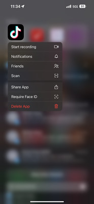 TikTok active 14 pro Max iphone 256g east coast