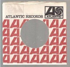 Company Sleeve 45 ATLANTIC White w/ Red A Pattern Combined Logo on