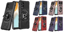 For BLU View 5 Pro B170D Robotic Ring Hybrid Case Phone Cover