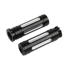 1" Handlebar Hand Grips Fit For Harley Road King Softail Sportster Custom