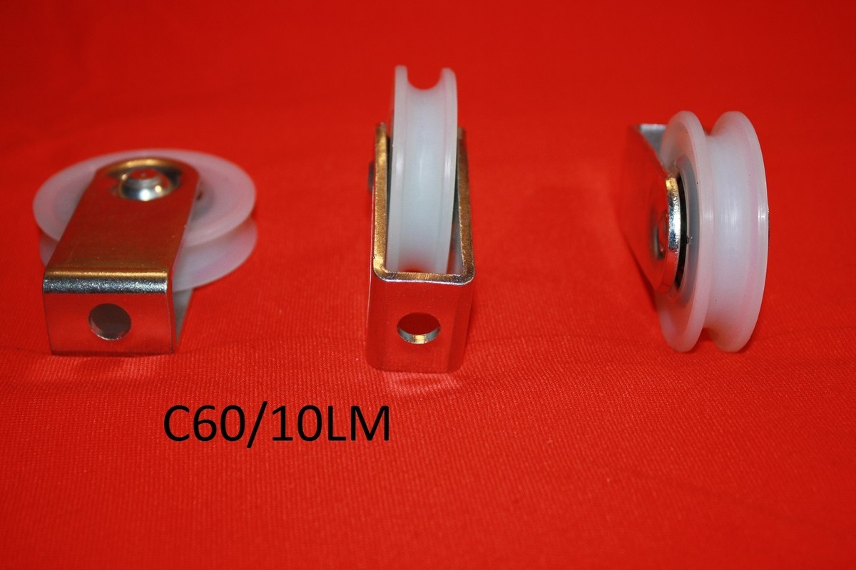 Pack Of 2 Pulley Blocks With Polyaide Wheels -ade In EU- Galvanized - Foto 5