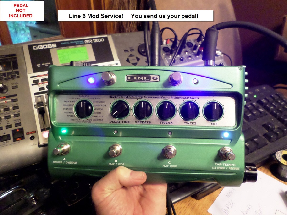 LINE6 DL4 exp mod. ディレイ　マルチエフェクター 世界中で人気のディレイ・エフェクター“グリーンボックス”が初の