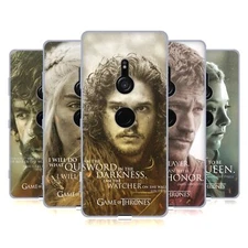 OFFICIAL HBO GAME OF THRONES CHARACTER PORTRAITS SOFT GEL CASE FOR SONY PHONES 1