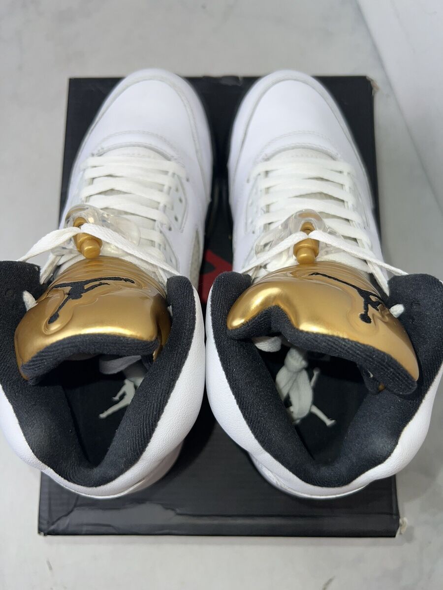 Nike Air Jordan 5 Gold Coin Olympic size 8 136027-133 OG V Nike Air Jordan 5 Gold Coin Olympic size 8 136027-133 OG V