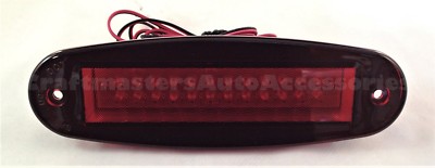 Red brake light LED #AT-LED-24OVL for truck cap / trailer / Winnebago / Itasca
