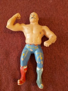old wwf rubber wrestlers