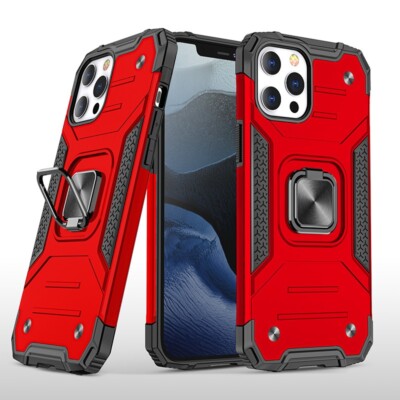 iPhone 13 Pro Max Case Shockproof Heavy Duty Protective Case Magnetic Kickstand
