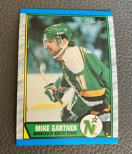 Mike Gartner 1989 OPC #30 Minnesota North Stars 