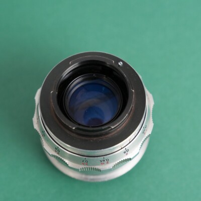 Carl Zeiss 58mm f2 Biotar. Exakta Varex 35mm Waist level